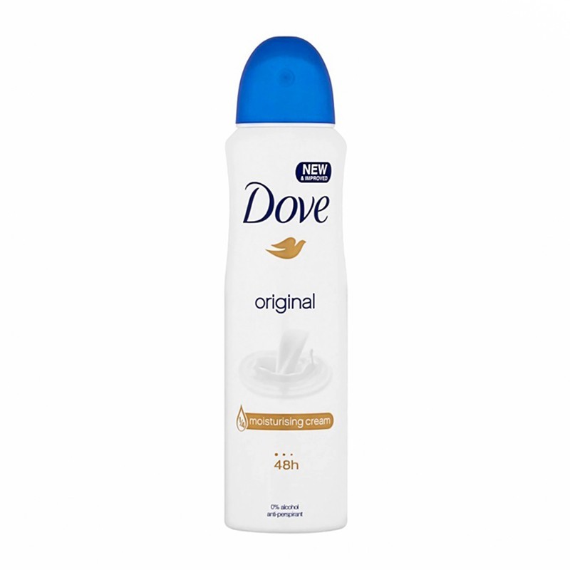 Set 3 x Deodorant Antiperspirant Spray Dove Original, pentru Femei, 150 ml