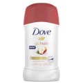 Set 3 x Deodorant Antiperspirant Stick Dove Go Fresh, Mar si Ceai Alb, 40 ml
