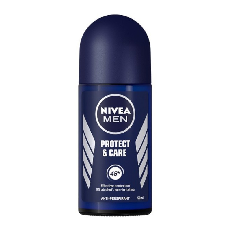 Set 3 x Deodorant Roll-On Men Protect & Care Nivea Deo, 50 ml