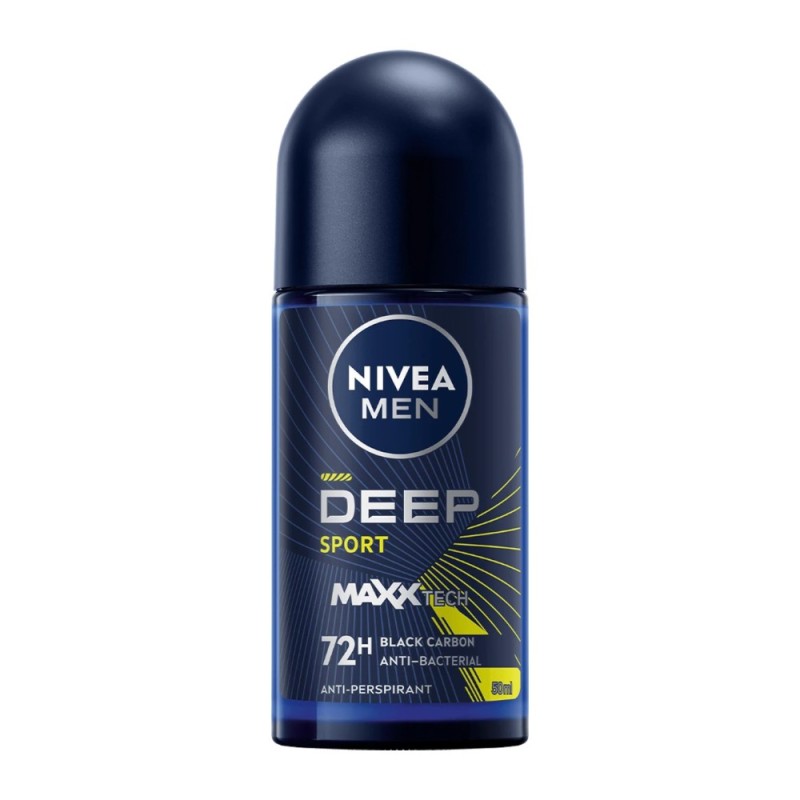 Set 3 x Deodorant Roll-on, Nivea Men Deep Sport, 50 ml