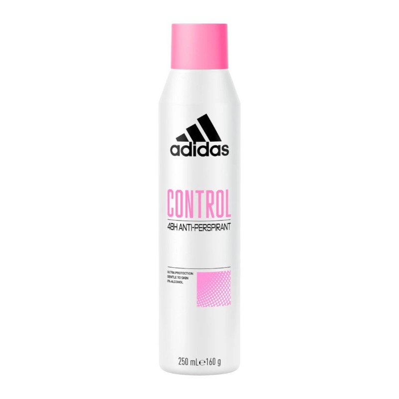 Set 3 x Deodorant Spray Adidas, Control, Femei, 250 ml