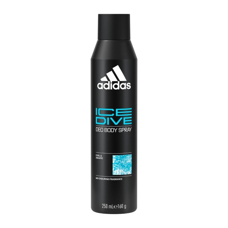 Set 3 x Deodorant Spray Adidas, Ice Dive, Barbati, 250 ml