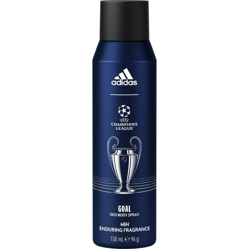Set 3 x Deodorant Spray Adidas UEFA Goal, Barbati, 150 ml