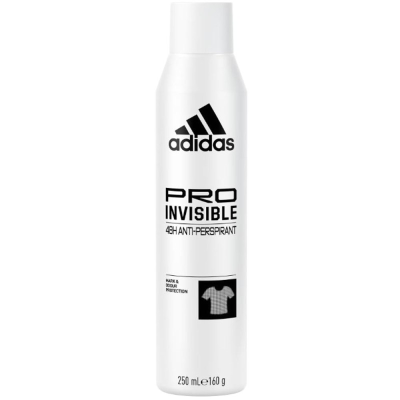 Set 3 x Deodorant Spray Adidas Women Invisible, Femei, 250 ml