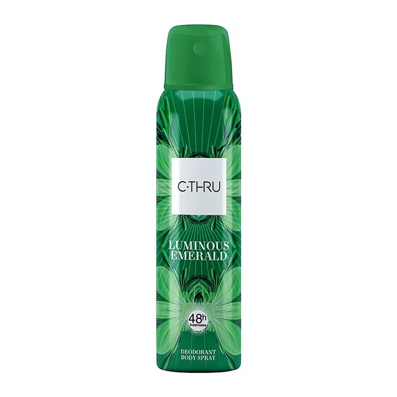 Set 3 x Deodorant Spray C-Thru Luminous Emerald, Femei, 150 ml