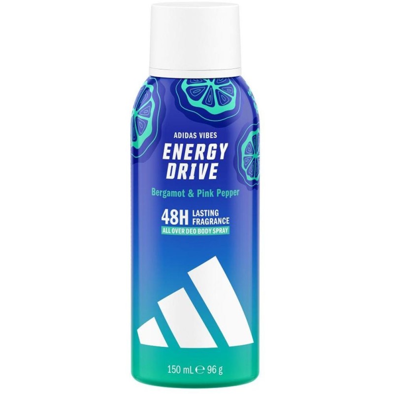 Set 3 x Deodorant Spray de Corp Femei Adidas Vibes Energy Drive, 150 ml