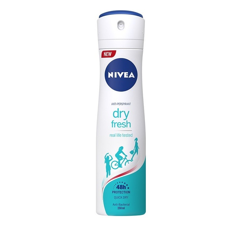 Set 3 x Deodorant Spray Dry Fresh Nivea Deo, 150 ml