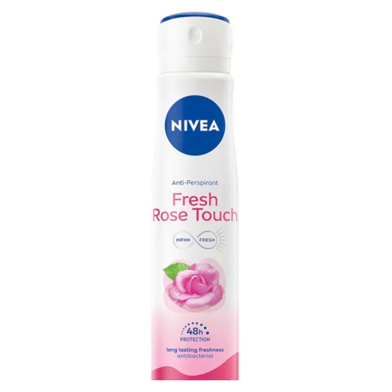 Set 3 x Deodorant Spray Nivea Fresh Rose Touch, 150 ml