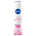 Set 3 x Deodorant Spray Nivea Fresh Rose Touch, 150 ml
