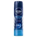 Set 3 x Deodorant Spray Nivea Men Fresh Active 0% Aluminium, 150 ml