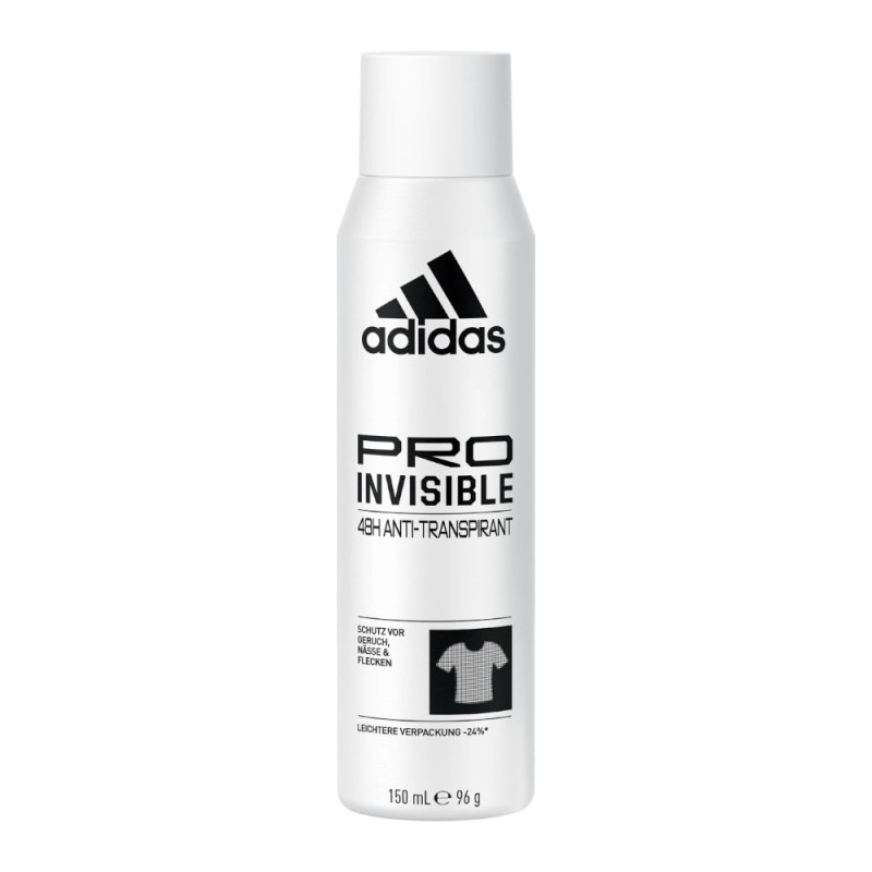 Set 3 x Deodorant Spray, Pro Invisible, Adidas, Femei, 150 ml