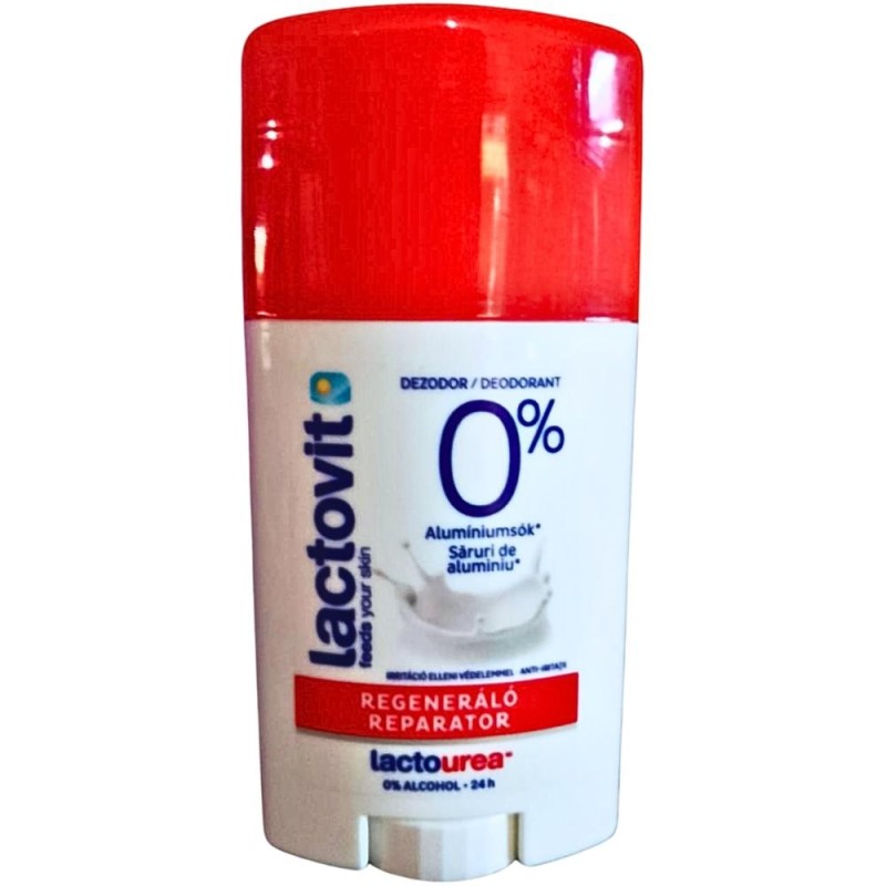 Set 3 x Deodorant Stick Lactovit Lactourea, Piele Sensibila, 60 ml