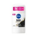 Set 3 x Deodorant Stick pentru Femei, Nivea Black&White Silky Smooth 50 ml