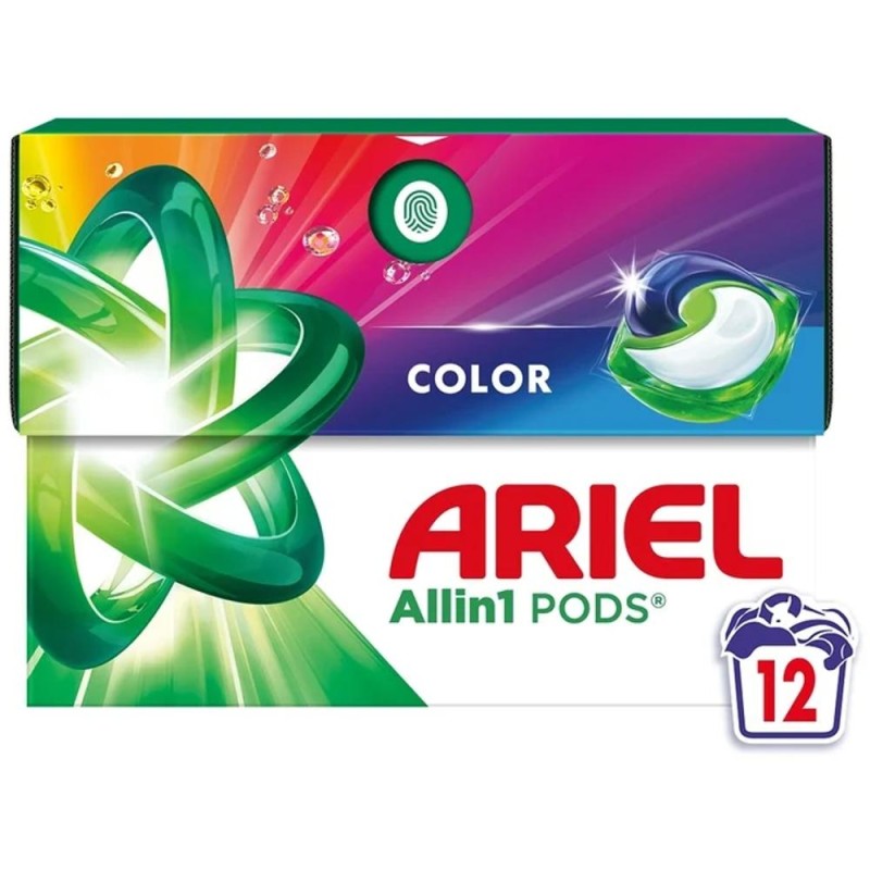 Set 3 x Detergent Capsule Ariel Color, 12 Bucati