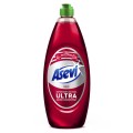 Set 3 x Detergent de Vase Asevi Red, Ultra Super Concentrat, 650 ml