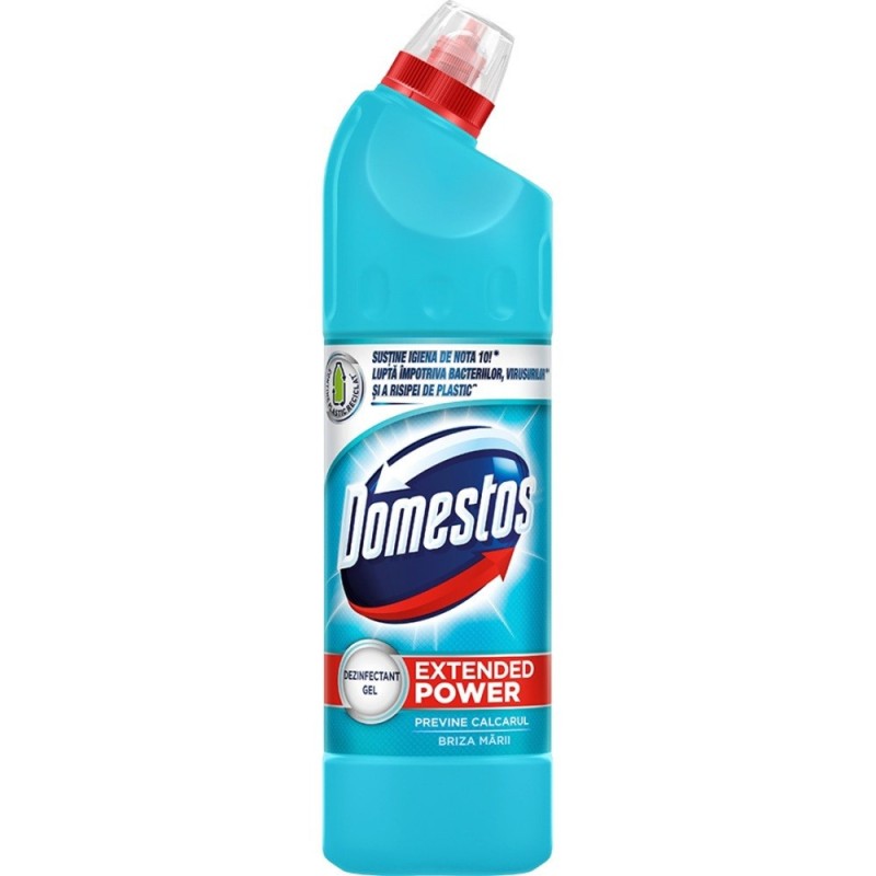Set 3 x Dezinfectant Toaleta Domestos Atlantic Fresh, 750 ml