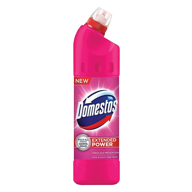 Set 3 x Dezinfectant Toaleta Domestos Pink Fresh, 750 ml