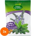 Set 3 x Dropsuri BIO cu Salvie, fara Zahar, 50 g