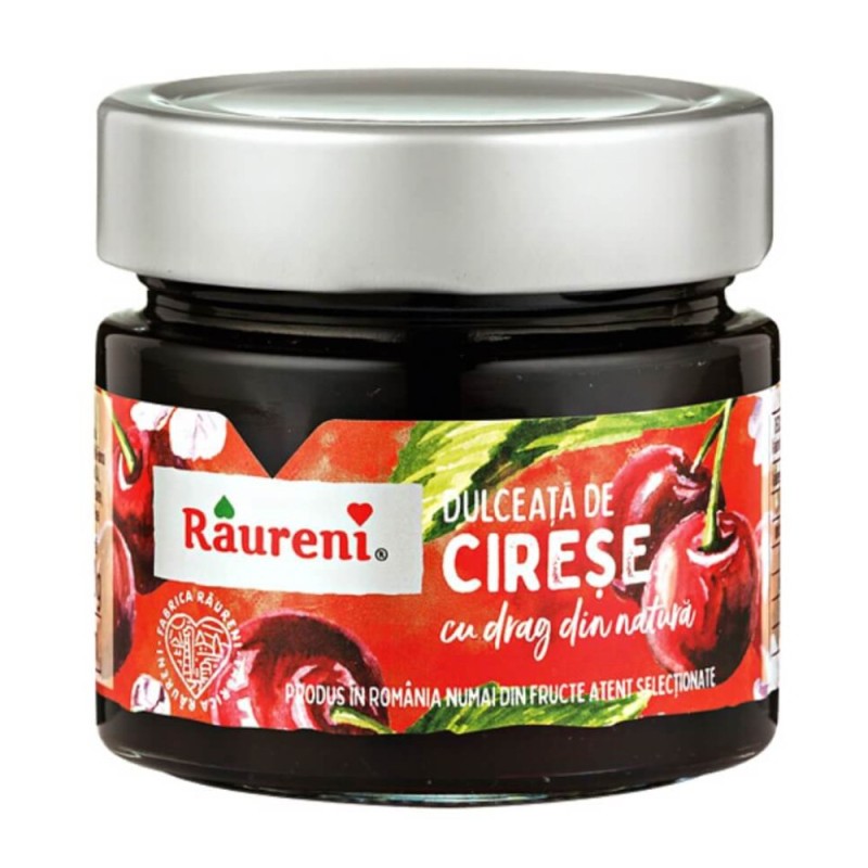 Set 3 x Dulceata de Cirese, Raureni, 270 g