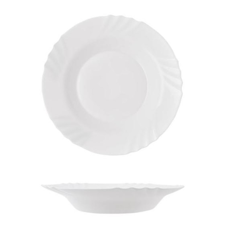 Set 3 x Farfurie Adanca din Opal, 23 cm, Nilo