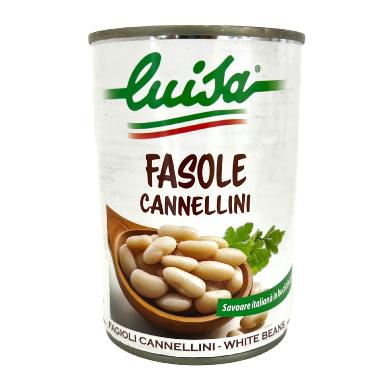 Set 3 x Fasole Alba Boabe Cannellini, Prefiarta, Luisa, 400 g