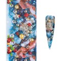 Set 3 x Folie de Transfer Unghii Luxorise 381 Christmas Vibes