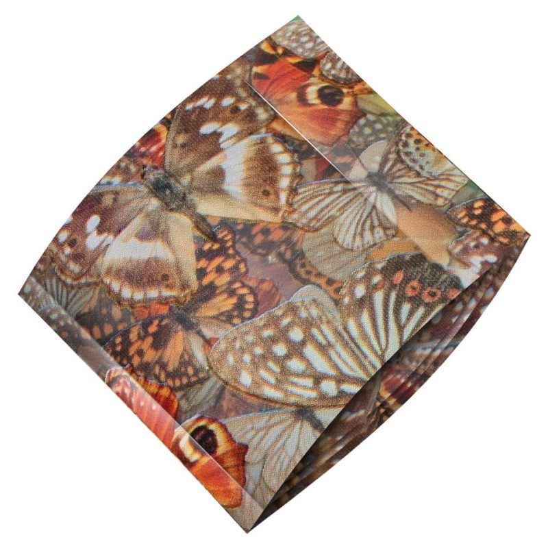 Set 3 x Folie de Transfer Unghii Luxorise 418 Butterfly