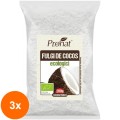 Set 3 x Fulgi BIO de Cocos, 200 g, Pronat
