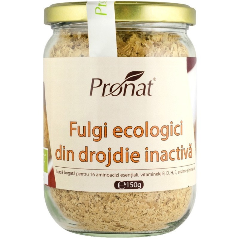 Set 3 x Fulgi BIO din Drojdie Nutritiva, Inactiva, 150 g, Pronat