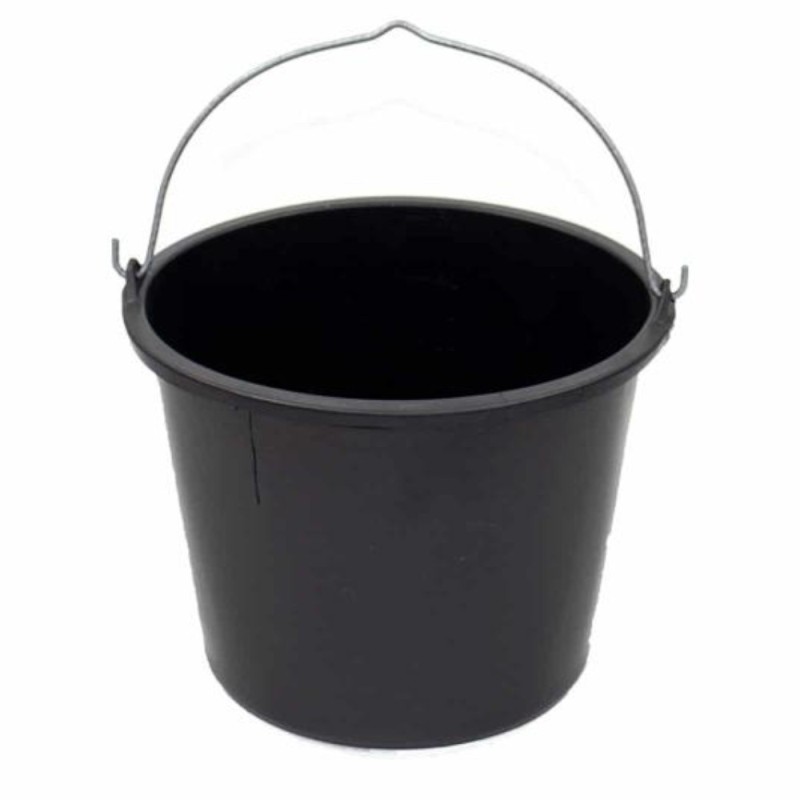 Set 3 x Galeata 5 l, pentru Uz Casnic, Negru