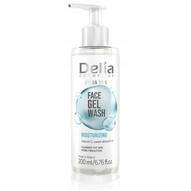Set 3 x Gel Curatare Fata Hidratant Delia Clean Skin, 200 ml