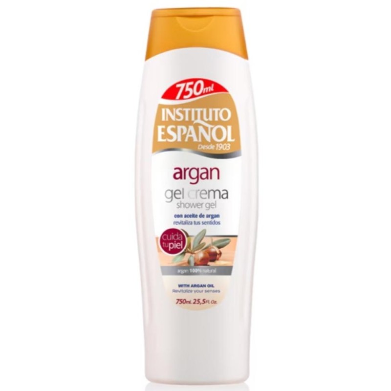 Set 3 x Gel de Dus cu Ulei de Argan, Instituto Espanol, 750 ml