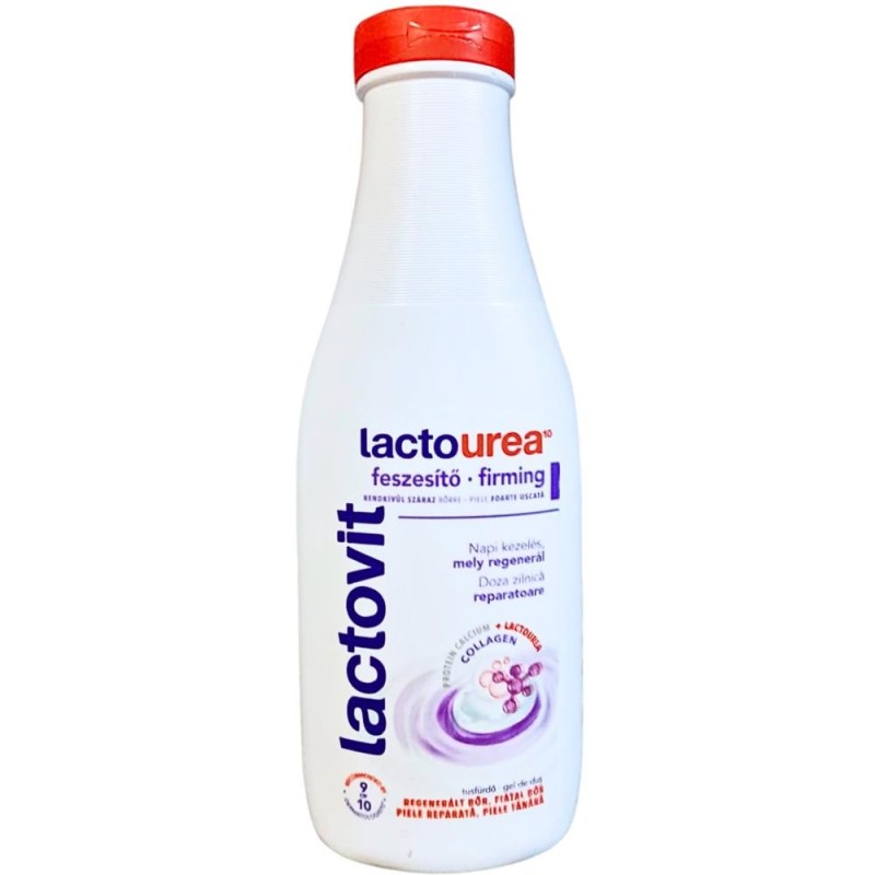 Set 3 x Gel de dus Lactovit Lactourea, Colagen Firming 600 ml