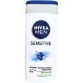 Set 3 x Gel de Dus Nivea Men Sensitive, cu Extract de Bambus, 250 ml