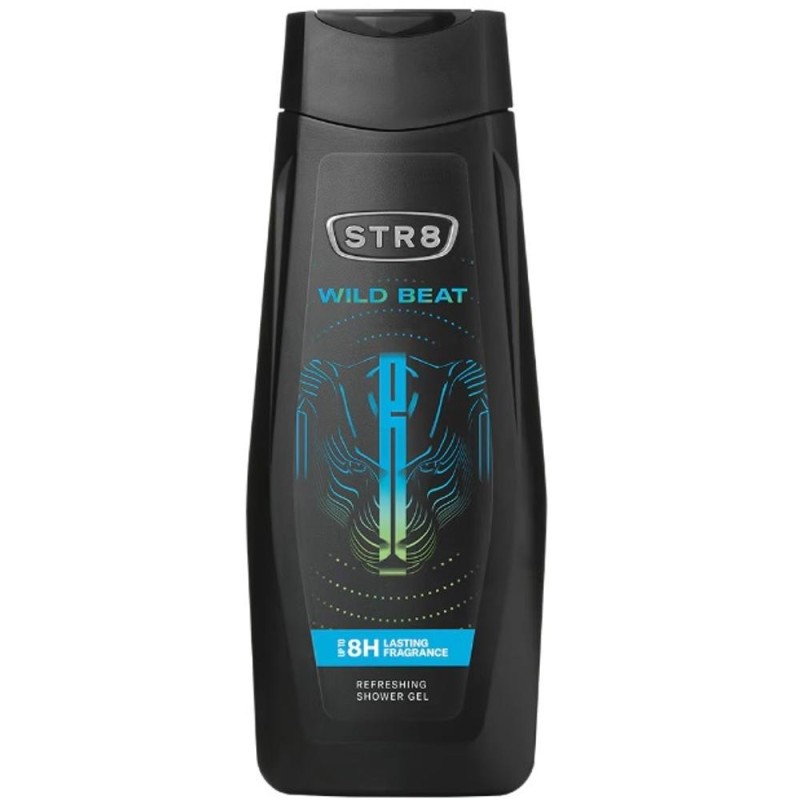 Set 3 x Gel de Dus STR8, Wild Beat, Barbati, 400 ml
