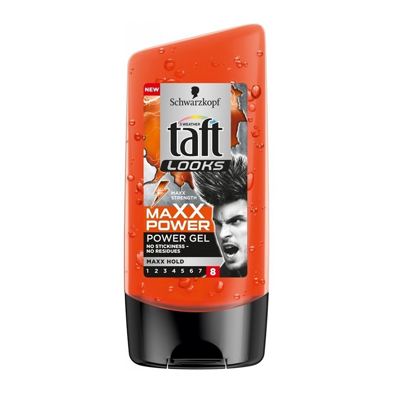 Set 3 x Gel de Par Taft Maxx Power pentru Fixare Mega Puternica, 150 ml