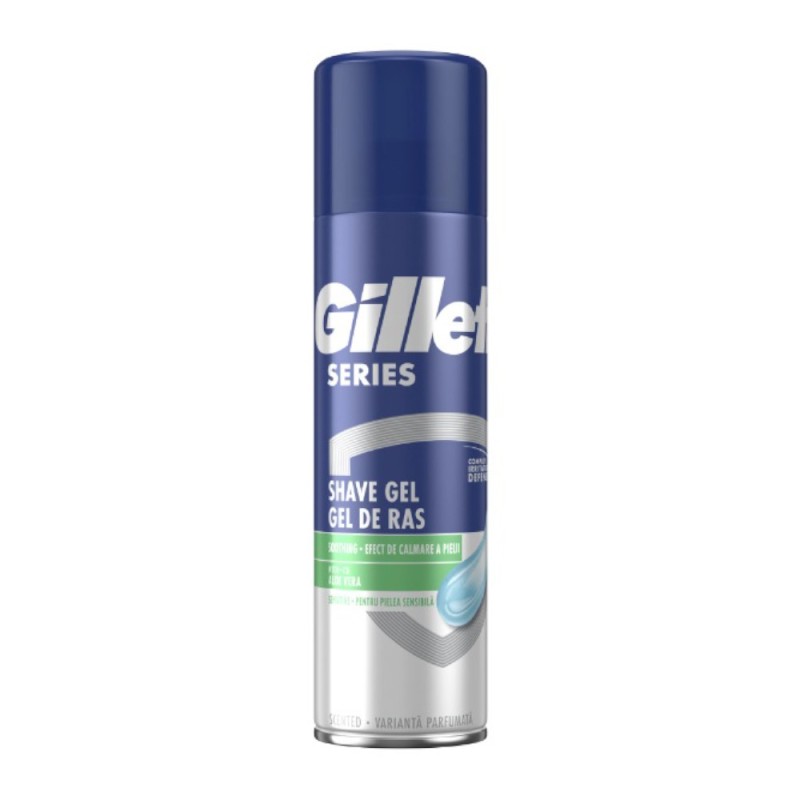 Set 3 x Gel de Ras Gillette Series Sensitive, 200 ml