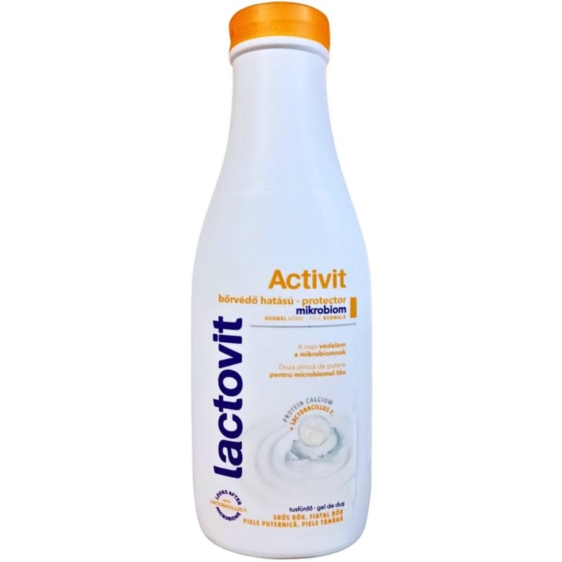 Set 3 x Gel Dus Lactovit Dus Activit, Protectiv, 600 ml