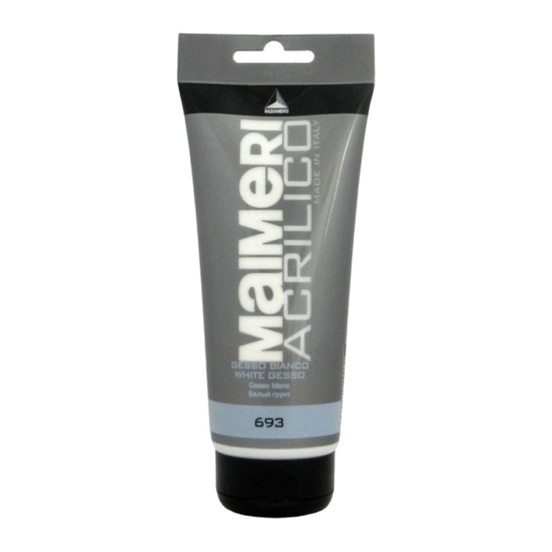 Set 3 x Gesso Alb Acrilico Maimeri, 200 ml