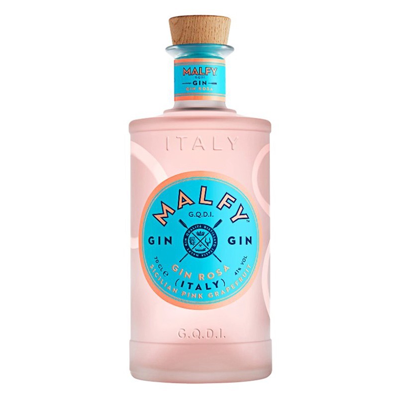 Set 3 x Gin Rosa Malfy  41% Alcool, 0.7 l