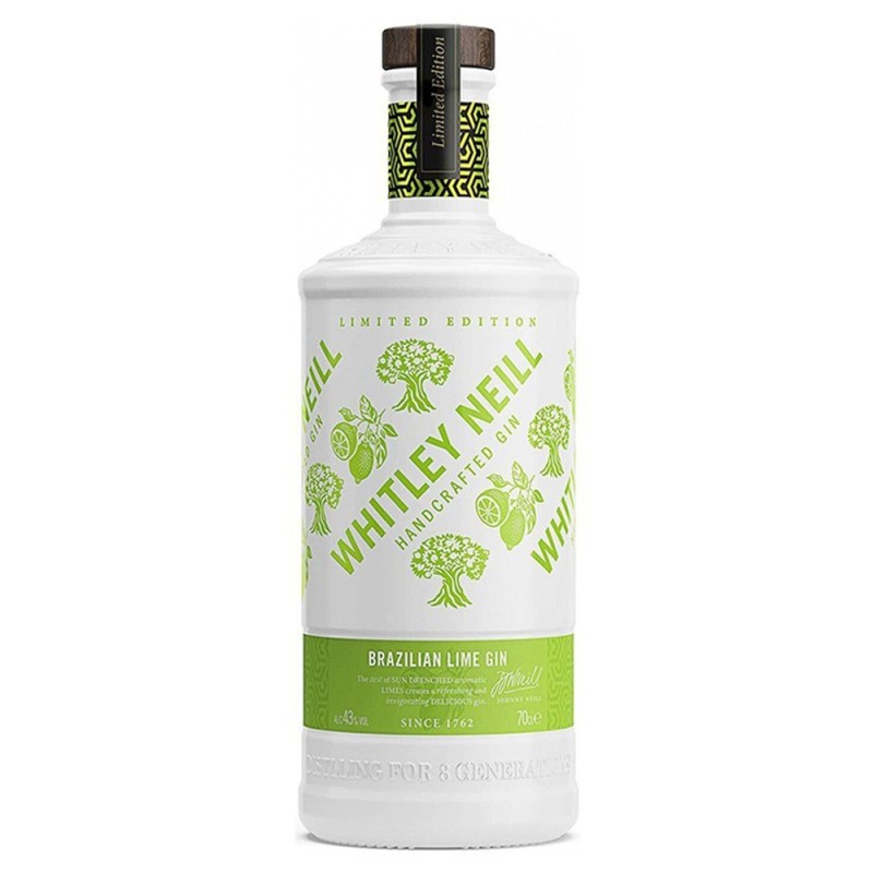 Set 3 x Gin Whitley Neill Brazilian Lime, 43% Alcool, 0.7 l