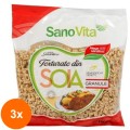 Set 3 x Granule Vegetale din Soia, Sanovita, 150 g