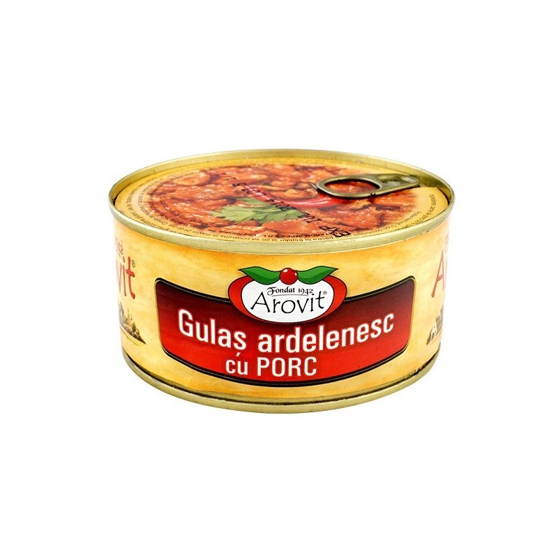 Set 3 x Gulas Ardelenesc de Porc Arovit, 300 g