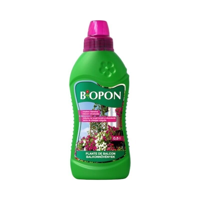 Set 3 x Ingrasamant pentru Plante de Balcon Biopon 0.5 l