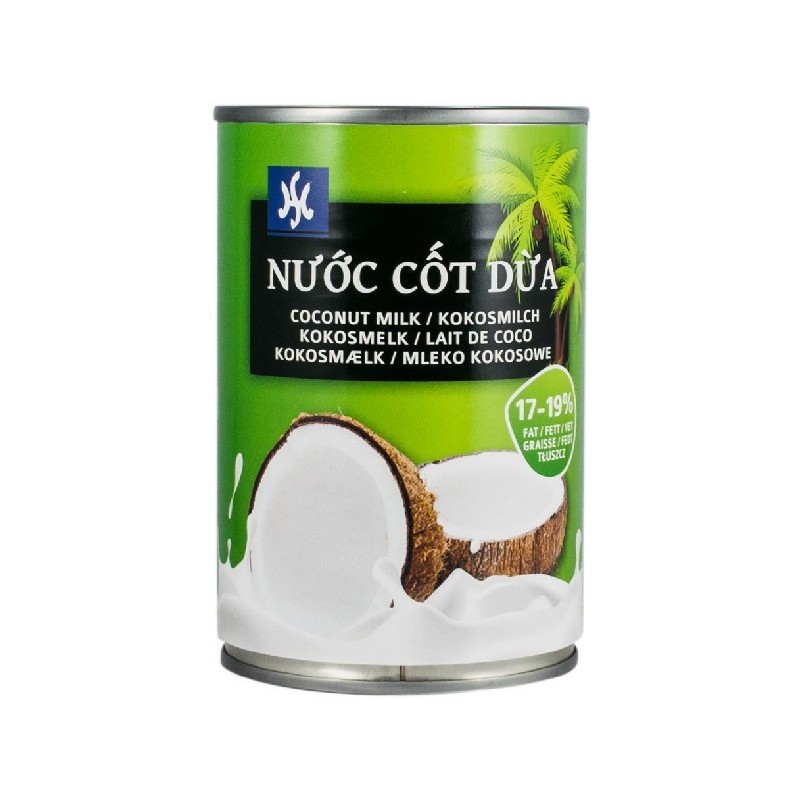 Set 3 x Lapte de Cocos 17-19% Grasime, 400 ml NU'OC COT DUA