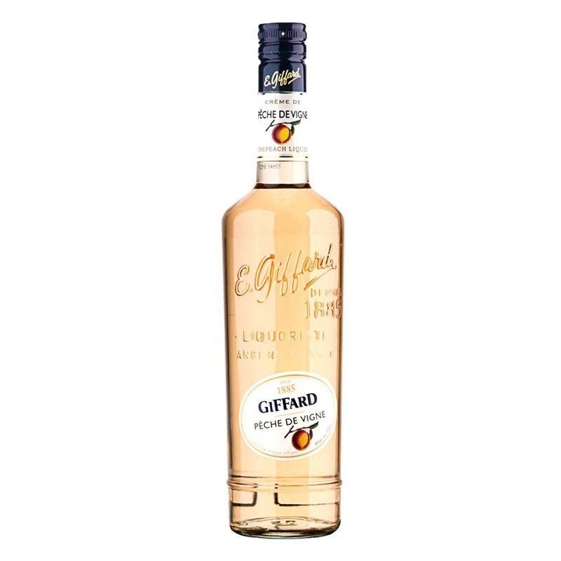 Set 3 x Lichior Giffard Crema Piersici 16% Alcool 0.7 l