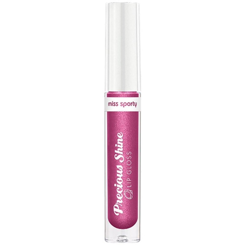 Set 3 x Luciu de Buze Miss Sporty Precious Shine, 50 Amazing Fuchsia, 2.6 g