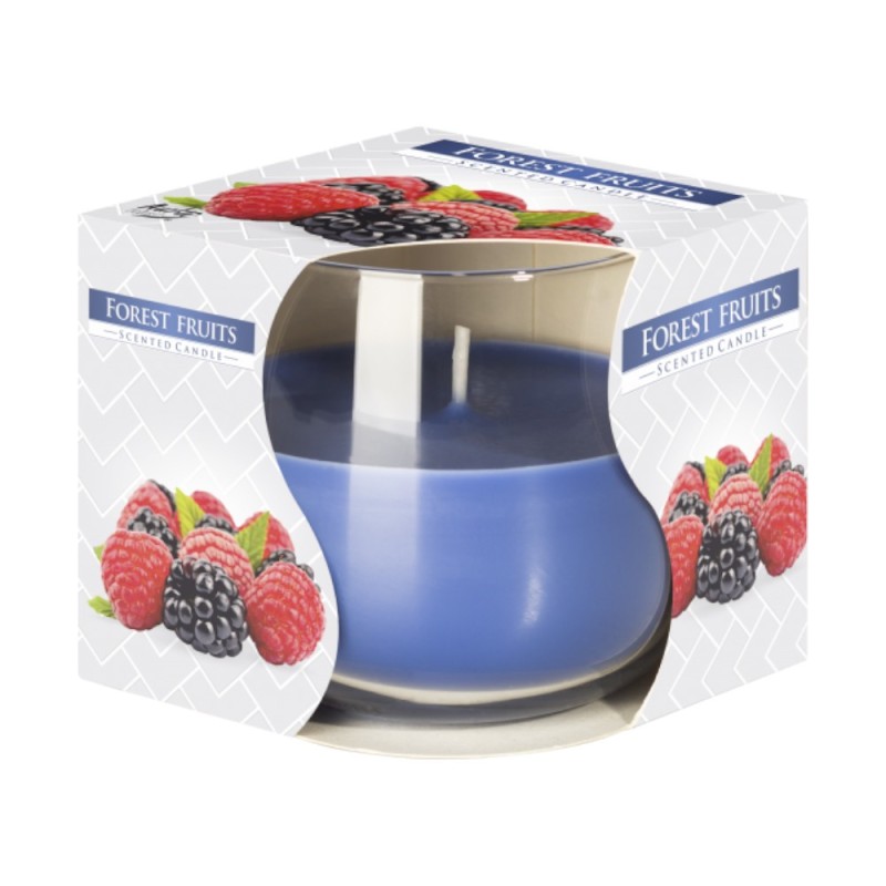 Set 3 x Lumanare Parfumata in Pahar Fructe de Padure, 18 Ore