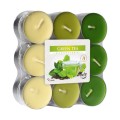 Set 3 x Lumanare Pastila, Ceai Verde, 18 Bucati