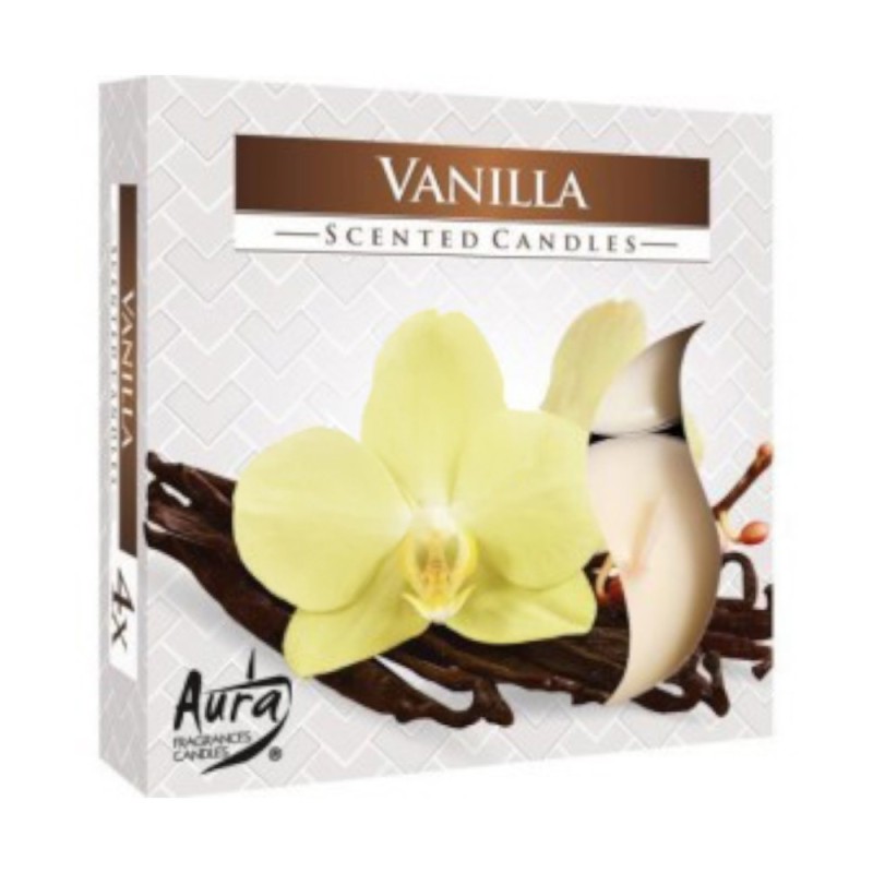 Set 3 x Lumanari Pastila Maxi, Vanilie